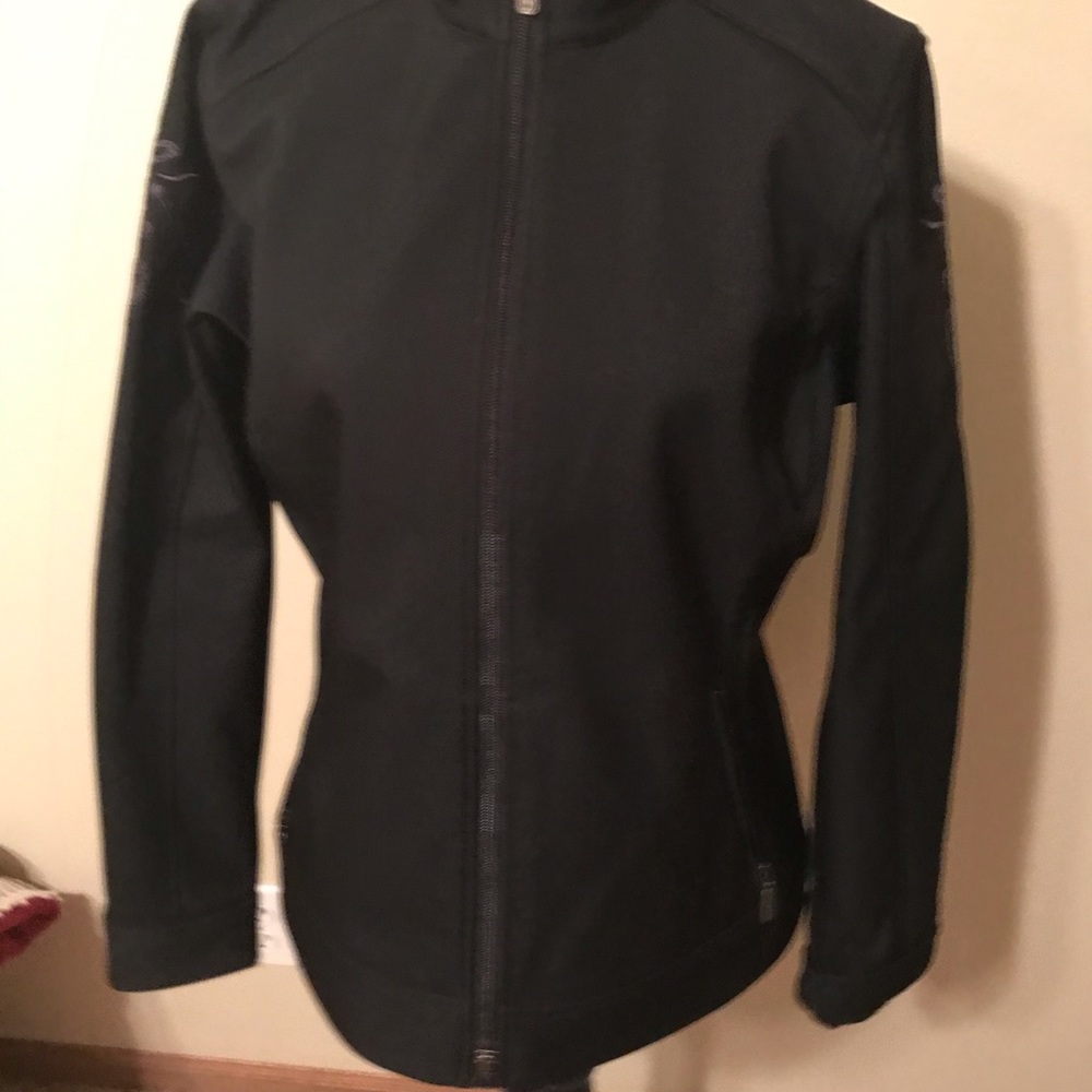 Ariat black jacket with detailed sleeves